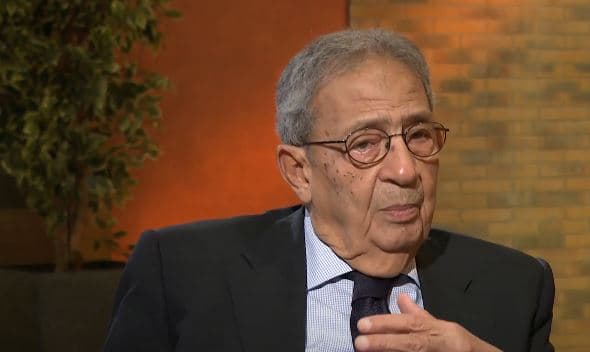 عمرو موسى يطالب بتحالف مصري سعودي