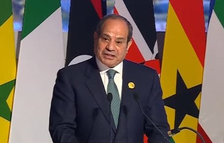 السيسي في الاجتماع التنسيقي الافريقي