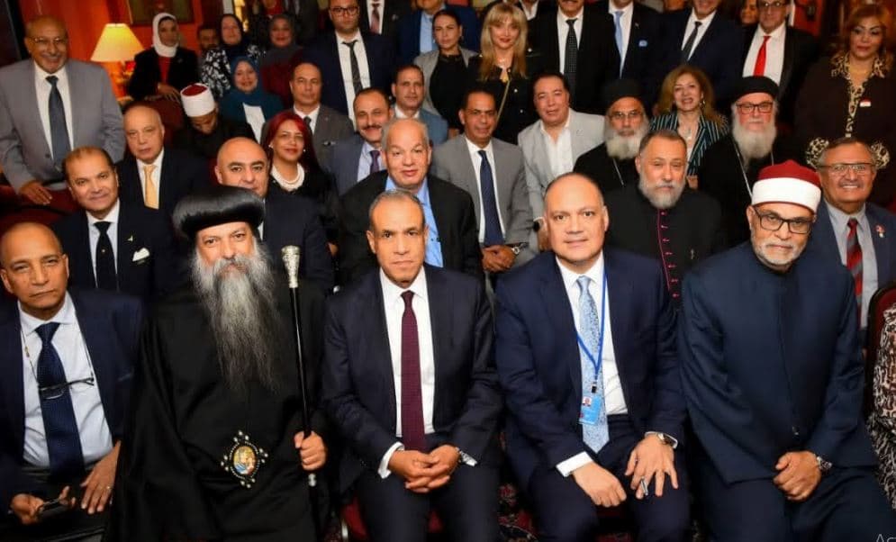 وزير الخارجية يزور الجالية المصرية في نيويورك
