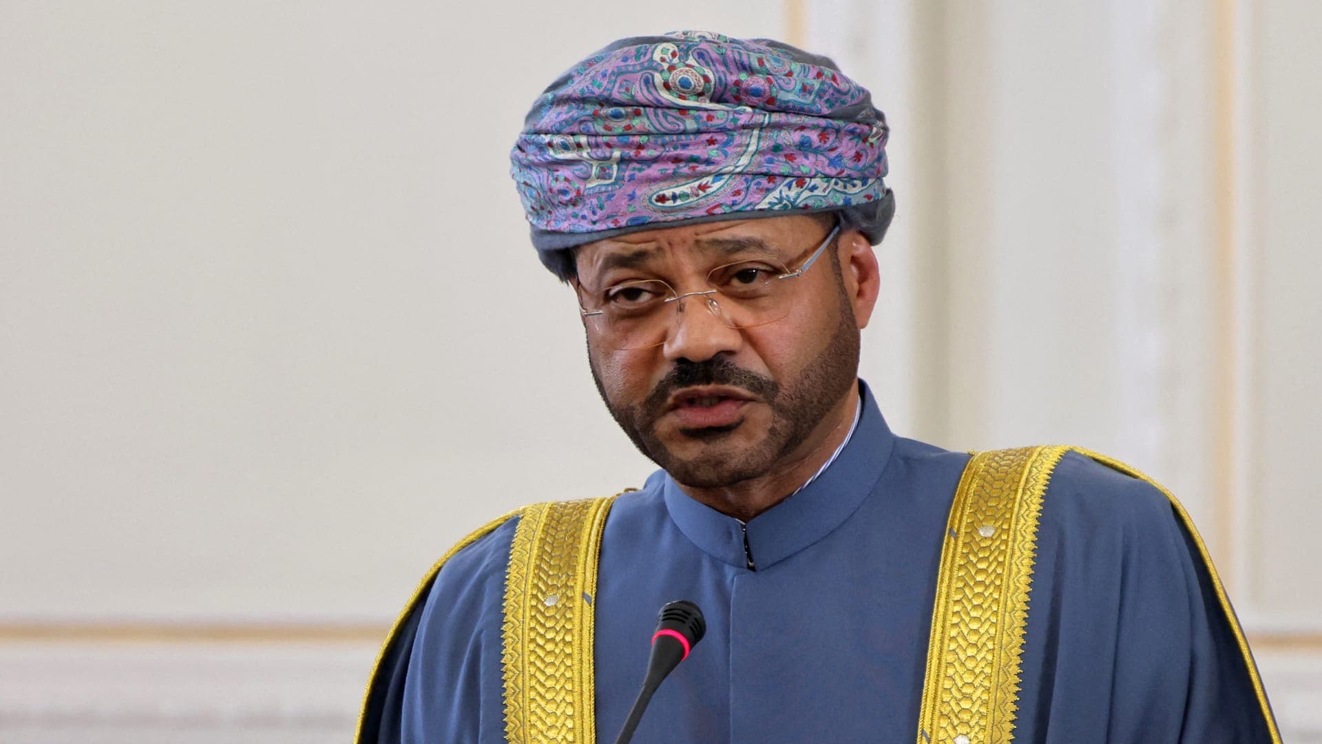 وزير خارجية عمان في إسلام آباد