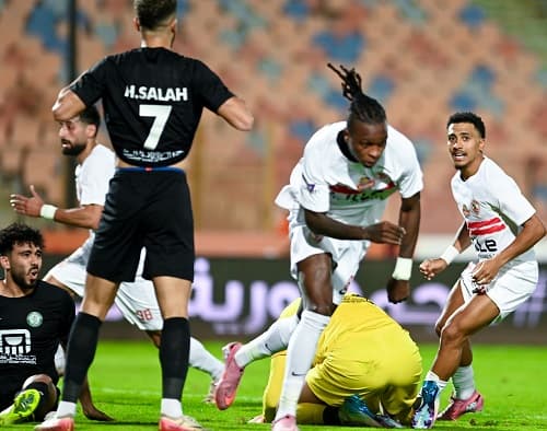 مباراة الزمالك وأبو قير للأسمدة