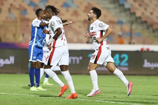 الزمالك يتأهل بعد فوز كبير على بورت