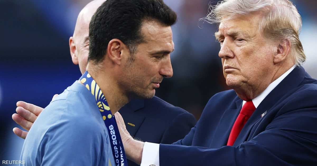 Scaloni's tears mark end of press conference