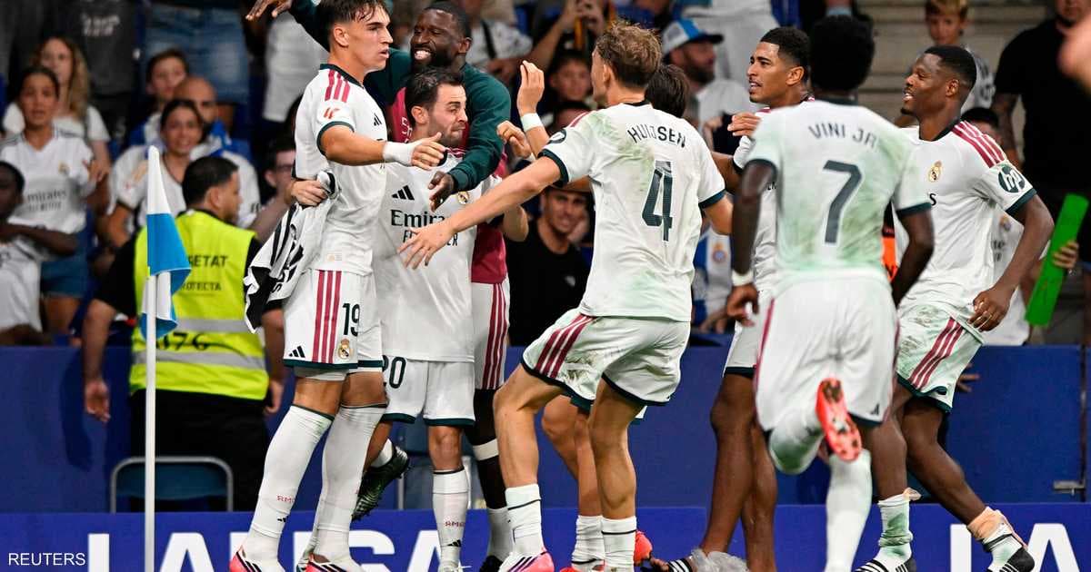 Real Madrid start season with late victory
