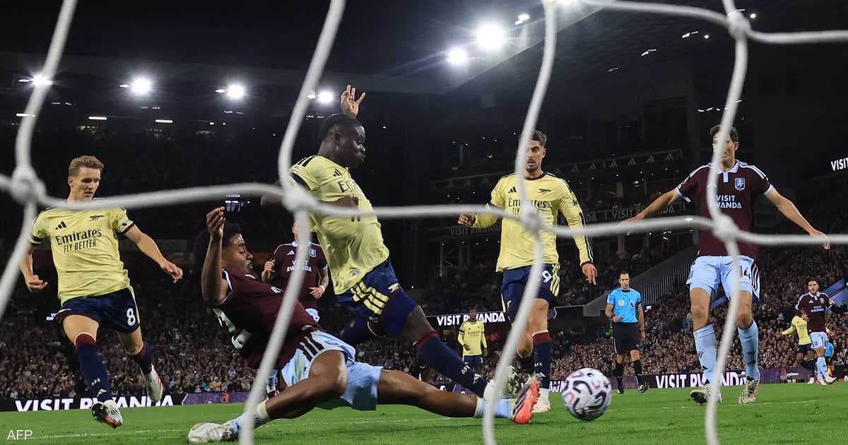 Premier League standings after round two