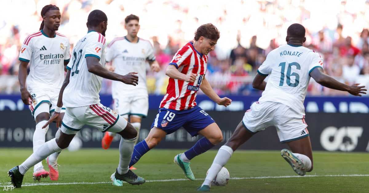 ريال مدريد يخسر بعشرة لاعبين أمام أتليتكو