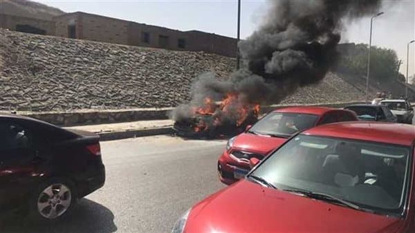حريق سيارة يوقع 5 إصابات في بني سويف