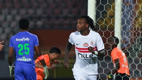 ثلاثي الزمالك الأجنبي يتدرب للمواجهة