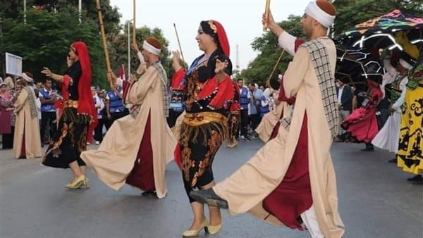 افتتاح مهرجان الإسماعيلية للفنون الشعبية