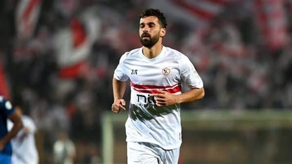 عبد الله السعيد يسجل ثنائية للزمالك أمام إيه إس بورت