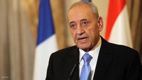 رئيس البرلمان اللبناني يرفض اتفاق الإطار مع إسرائيل