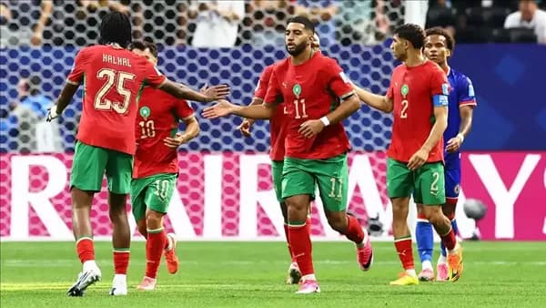 منتخب المغرب يتفوق على مالي 1-0 في الشوط الأول