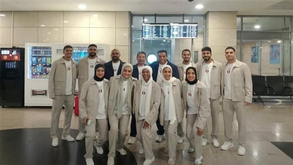 بعثة الكاراتيه تتجه إلى إيطاليا للمشاركة في ألعاب البحر المتوسط