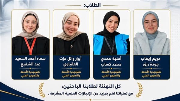 طلاب المنصورة ينشرون بحثا دوليا في Q2