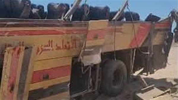 ارتفاع ضحايا حادث سيناء إلى 22