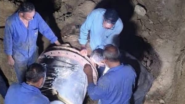 مياه القناة تنهي إصلاح خط أبو عارف