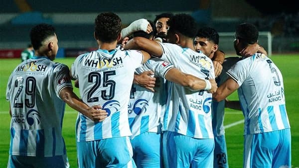 مباراة بيراميدز والجونة في الدوري المصري