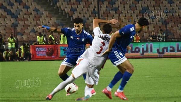 أحمد شريف يضيف الهدف الثاني للزمالك