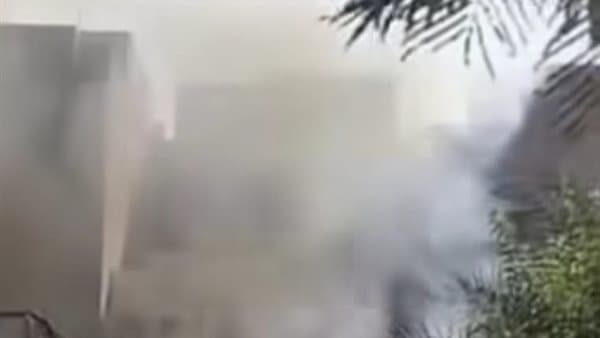 الحرائق تشتعل بمصنع ملابس في إمبابة