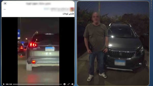 سقوط سائق حاول التمويه على المخالفات