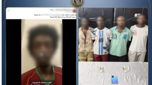 عصابة سرقة تهاجم الضحية بنصر