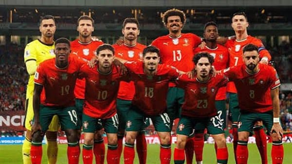 البرتغال تتفوق على ويلز في الشوط الأول