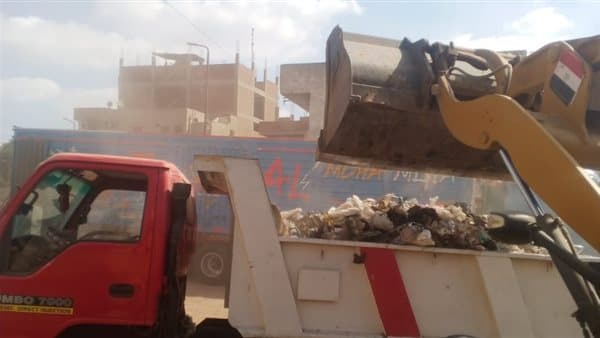 تنظيف 707 أطنان من المخلفات في الغربية