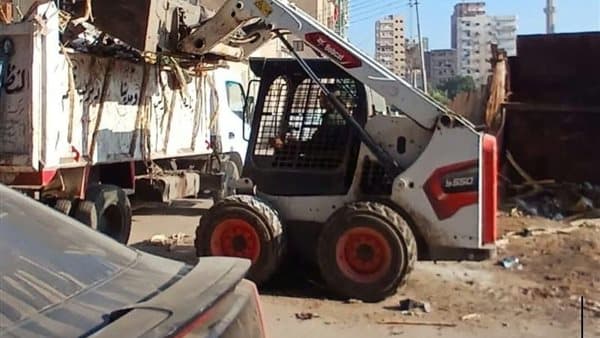 إزالة 185 ألف طن من المخلفات في الشرقية