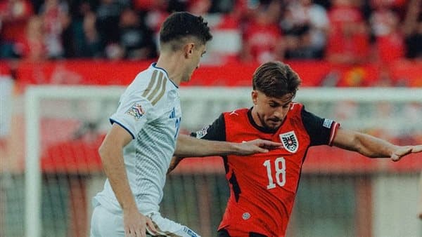 النمسا تتفوق على كوسوفو في دوري الأمم