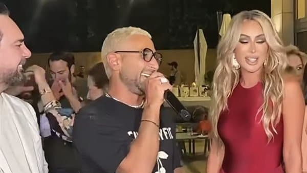 أحمد سعد يغير كلمات أغنيته لمايا دياب