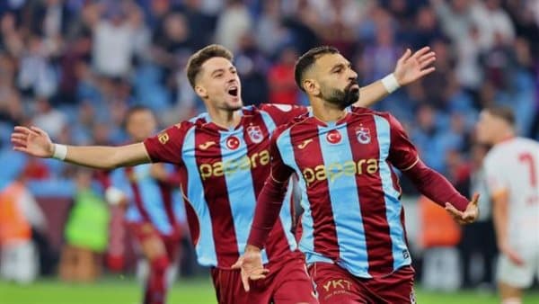 محمد صلاح يسجل هدفًا لطرابزون ضد سامسون