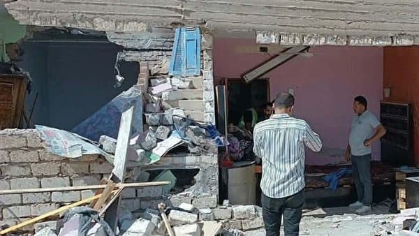 انفجار غاز يتسبب في إصابة بمنيا