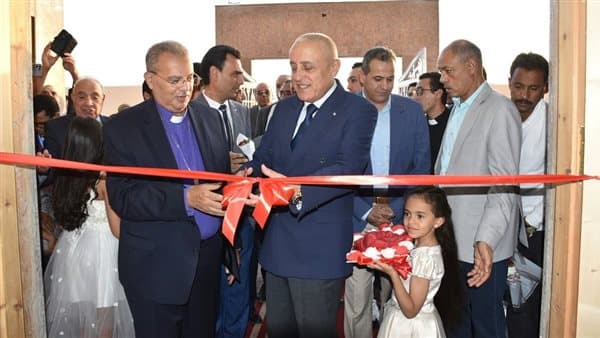 افتتاح الكنيسة الإنجيلية في طيبة بالأقصر