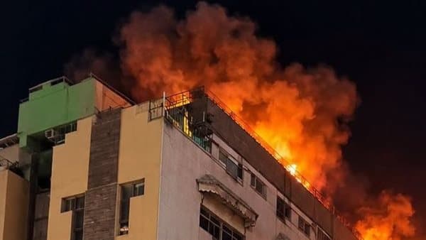 تحديد سبب حريق مدرسة النيل جاردن