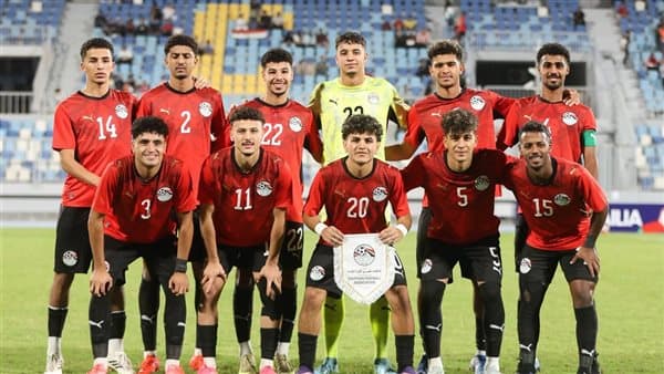 موعد مباراة مصر للشباب ضد الجزائر