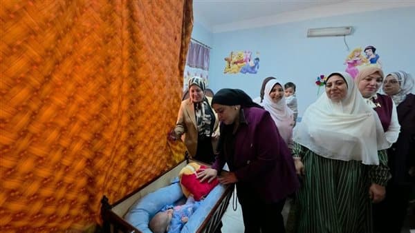 وكيل صحة الغربية يزور دار إيواء في السنطة ويؤكد على توفير خدمات الأطفال