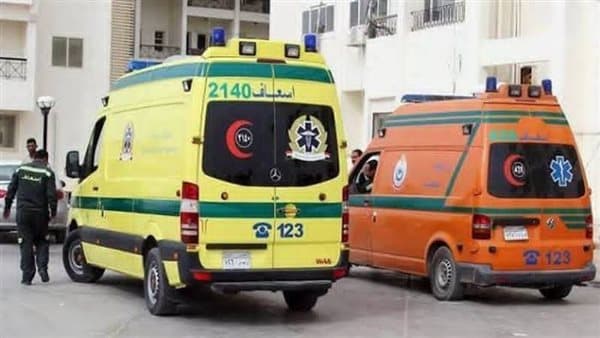 انقلاب سيارة يصيب صينيين في طريق قنا الصحراوي