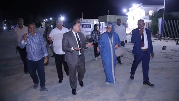 رئيس جامعة قنا يزور مشاريع التطوير