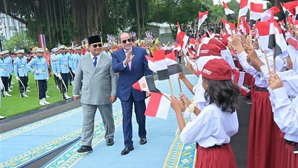 صور من رحلة الرئيس السيسي إلى إندونيسيا