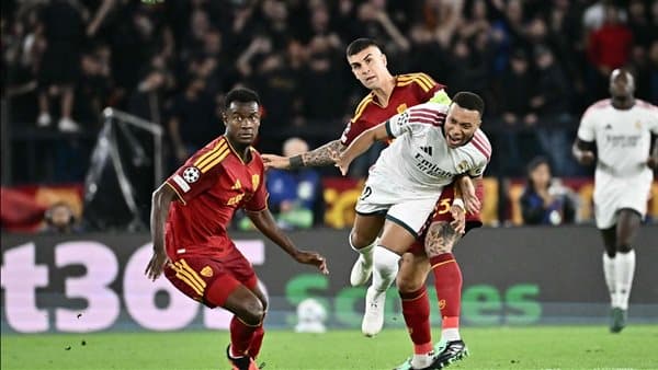 ريال مدريد يتفوق على روما 4-3 في دوري الأبطال