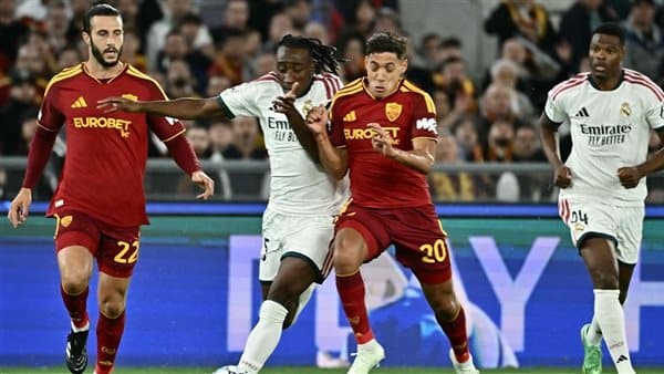 أهداف ريال مدريد وروما من الركنيات في دوري الأبطال