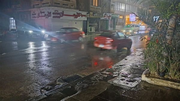 الإسكندرية تتعرض للأمطار مجددًا
