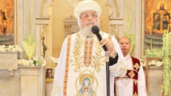البابا تواضروس يحضر القداس في دير أبو فانا