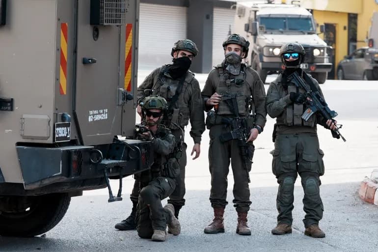 West Bank crackdown by occupation