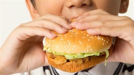 Unhealthy eating habits leading to weight gain