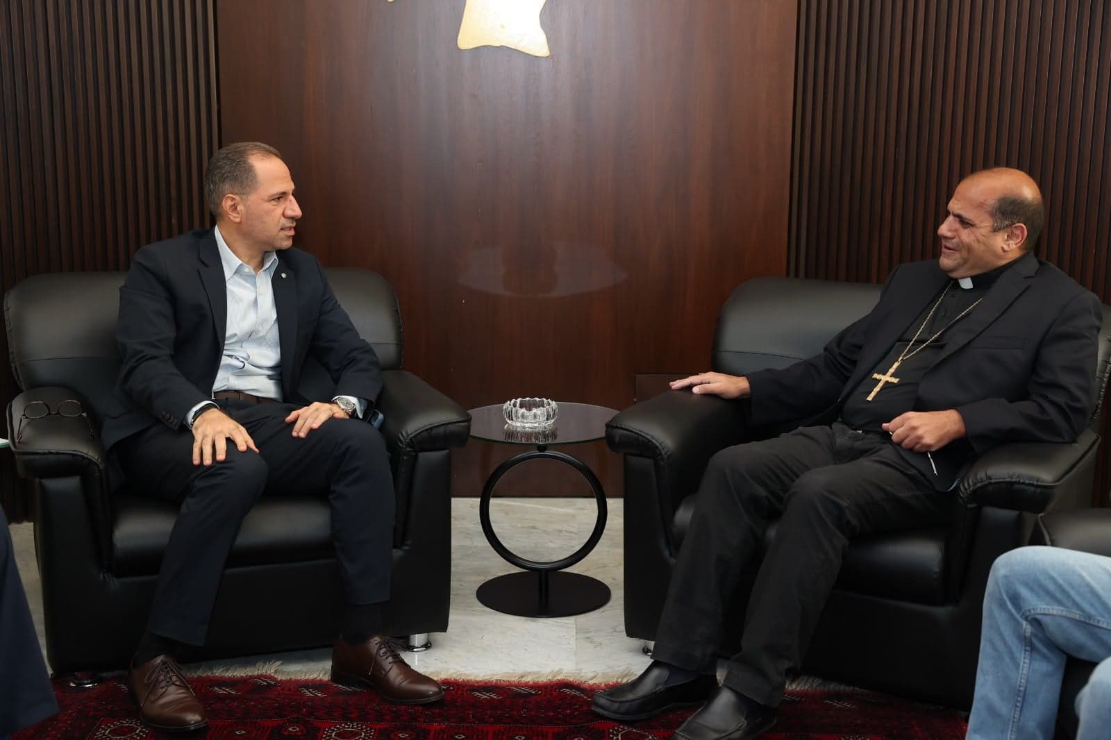 Al-Jamil Discusses Regional Cooperation with Syriac Bishop