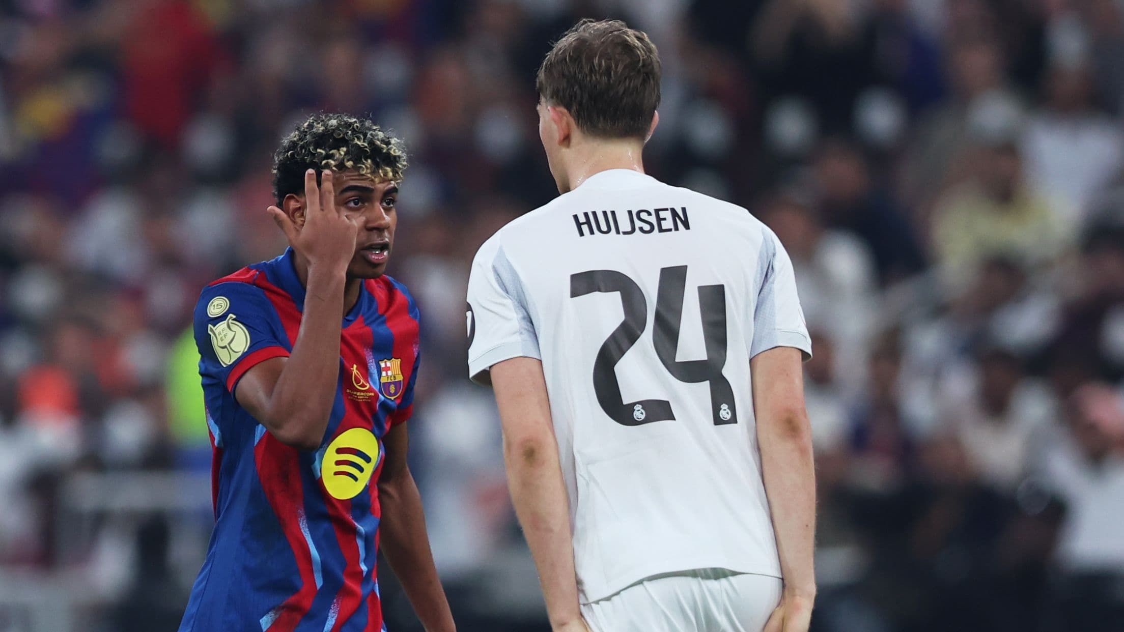 Yamal responds to Madrid's decline with gesture