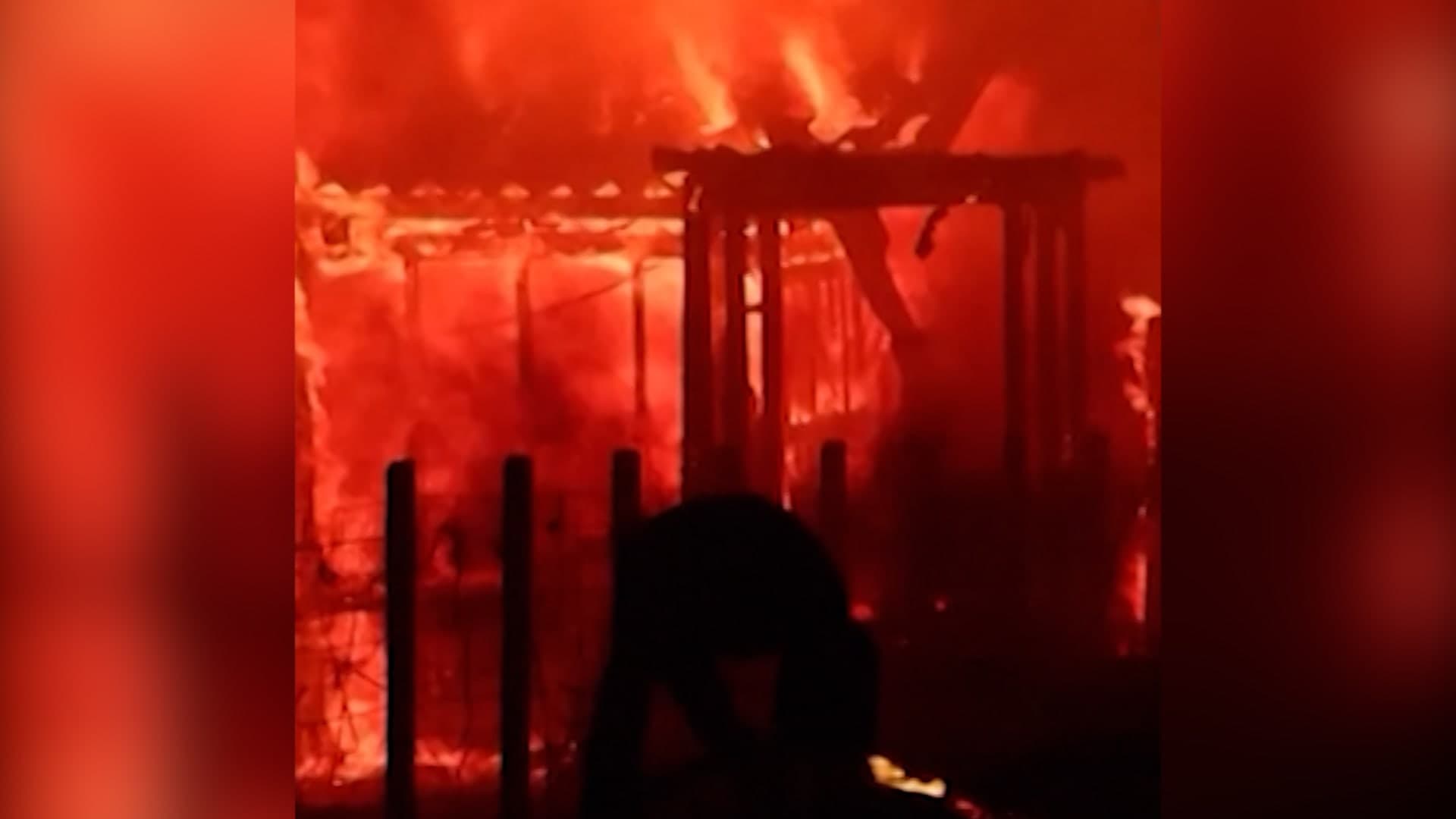 France faces large-scale forest fires