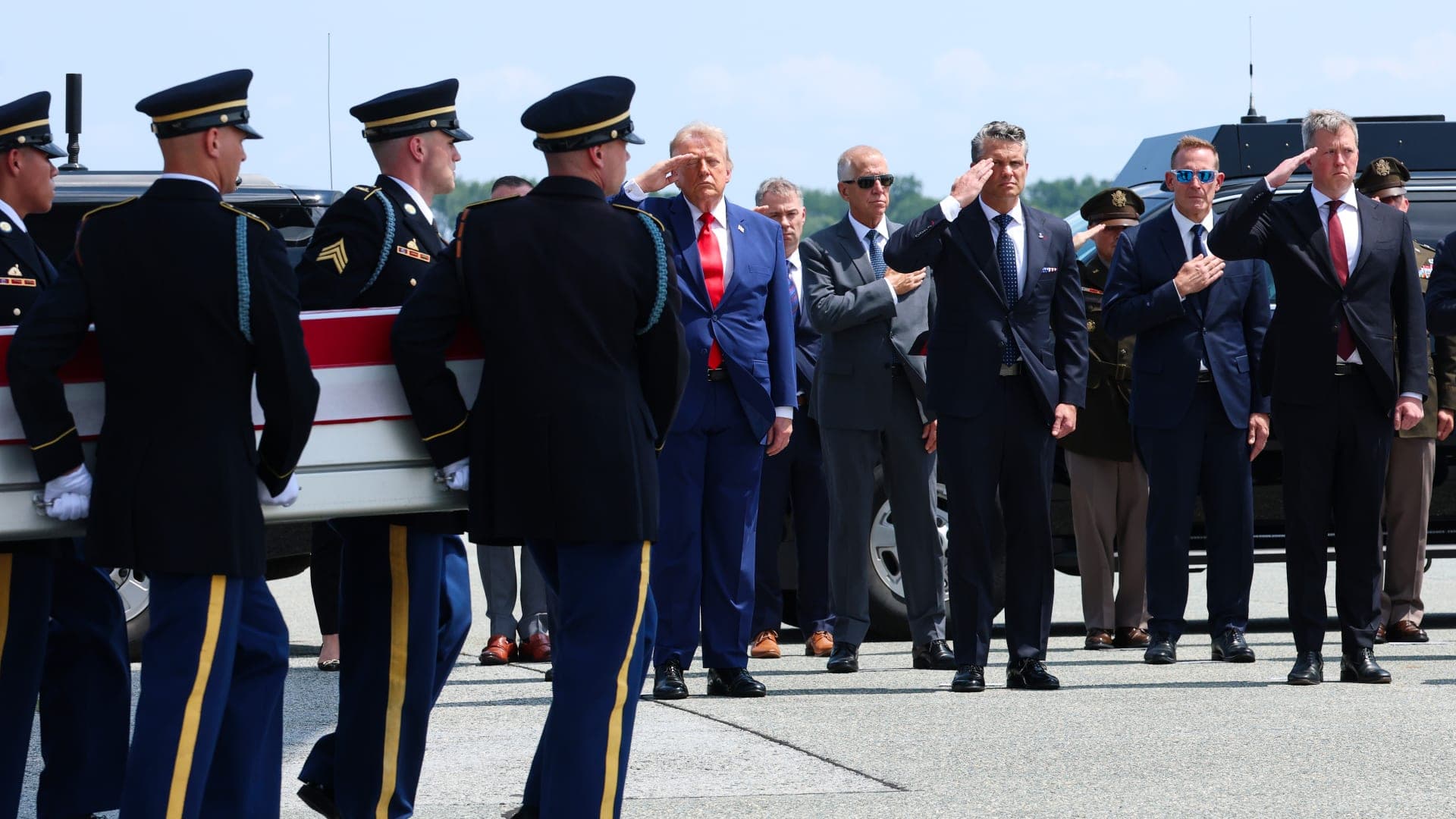 Pentagon omits soldiers' names from Iran conflict