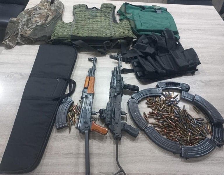 Lebanese Army Seizes Weapons in Zahle Akkar Baalbek